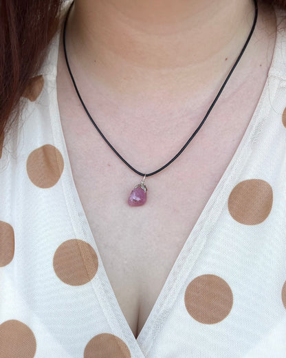 Pink Tourmaline Pendant