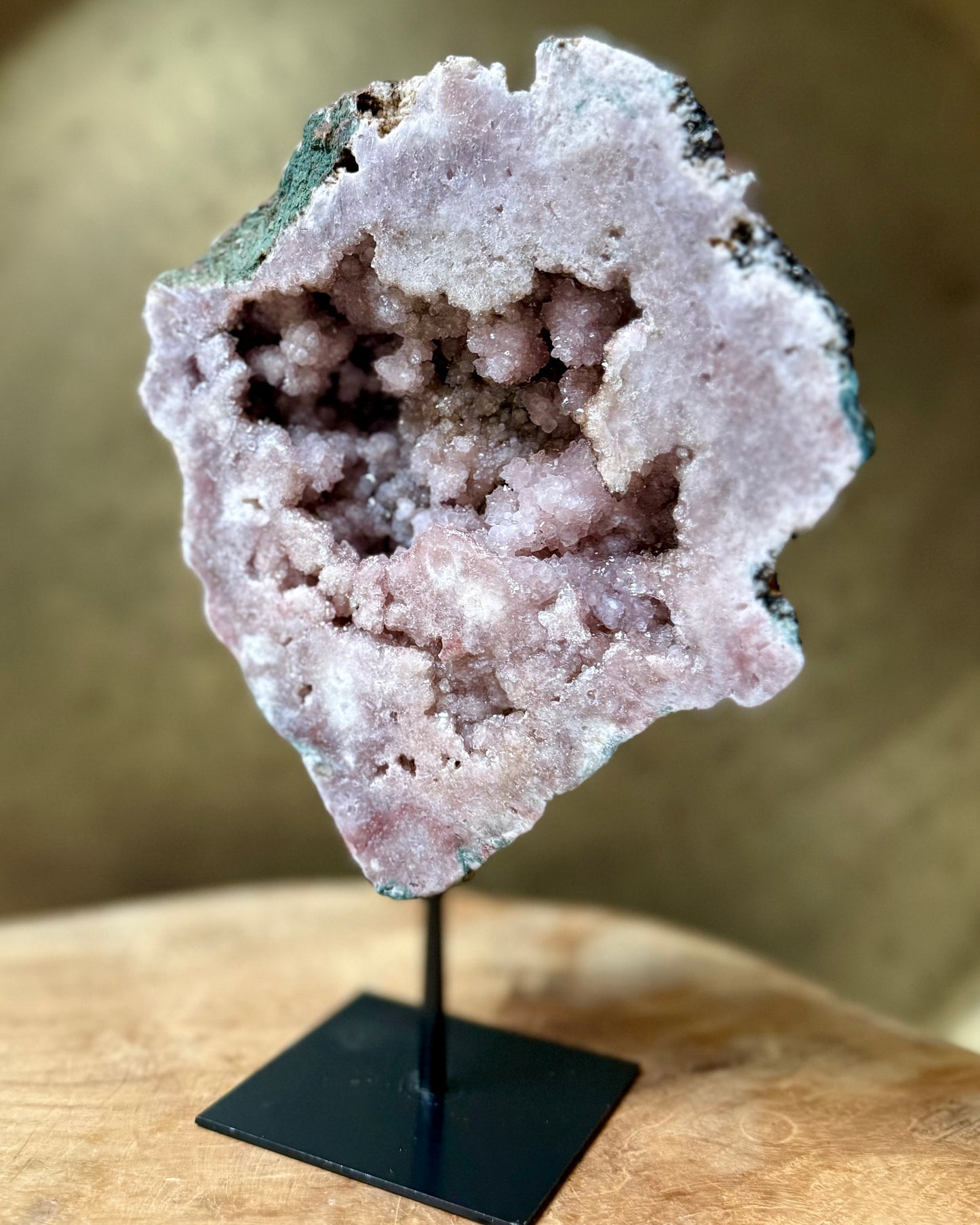 Roze Amethist op standaard