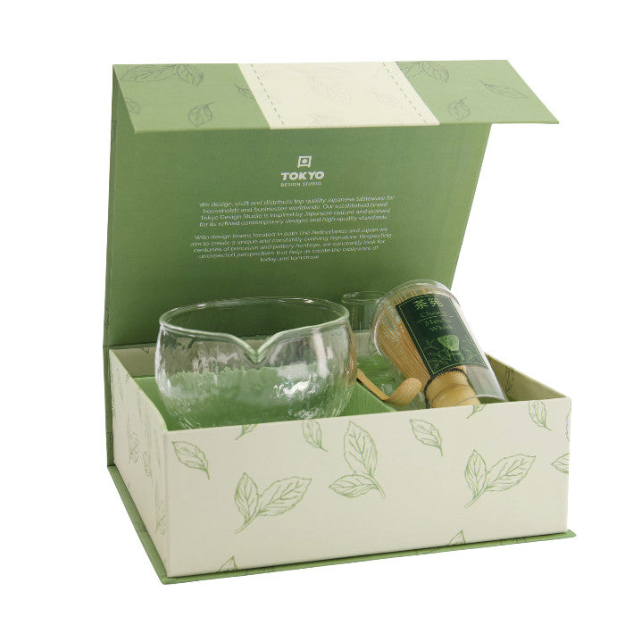 Tokyo Design Studio Matcha giftset Glass
