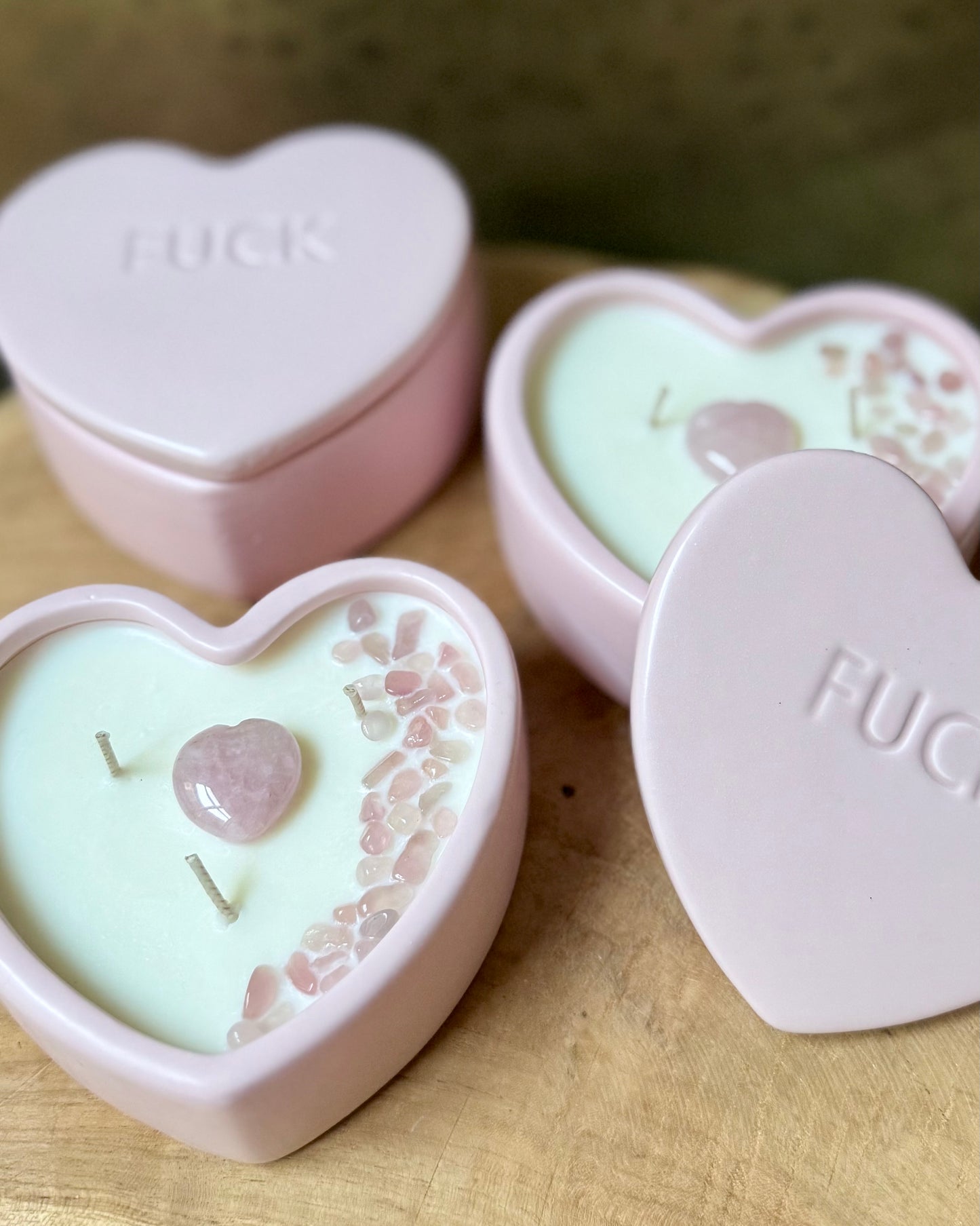 Sugarheart Candle