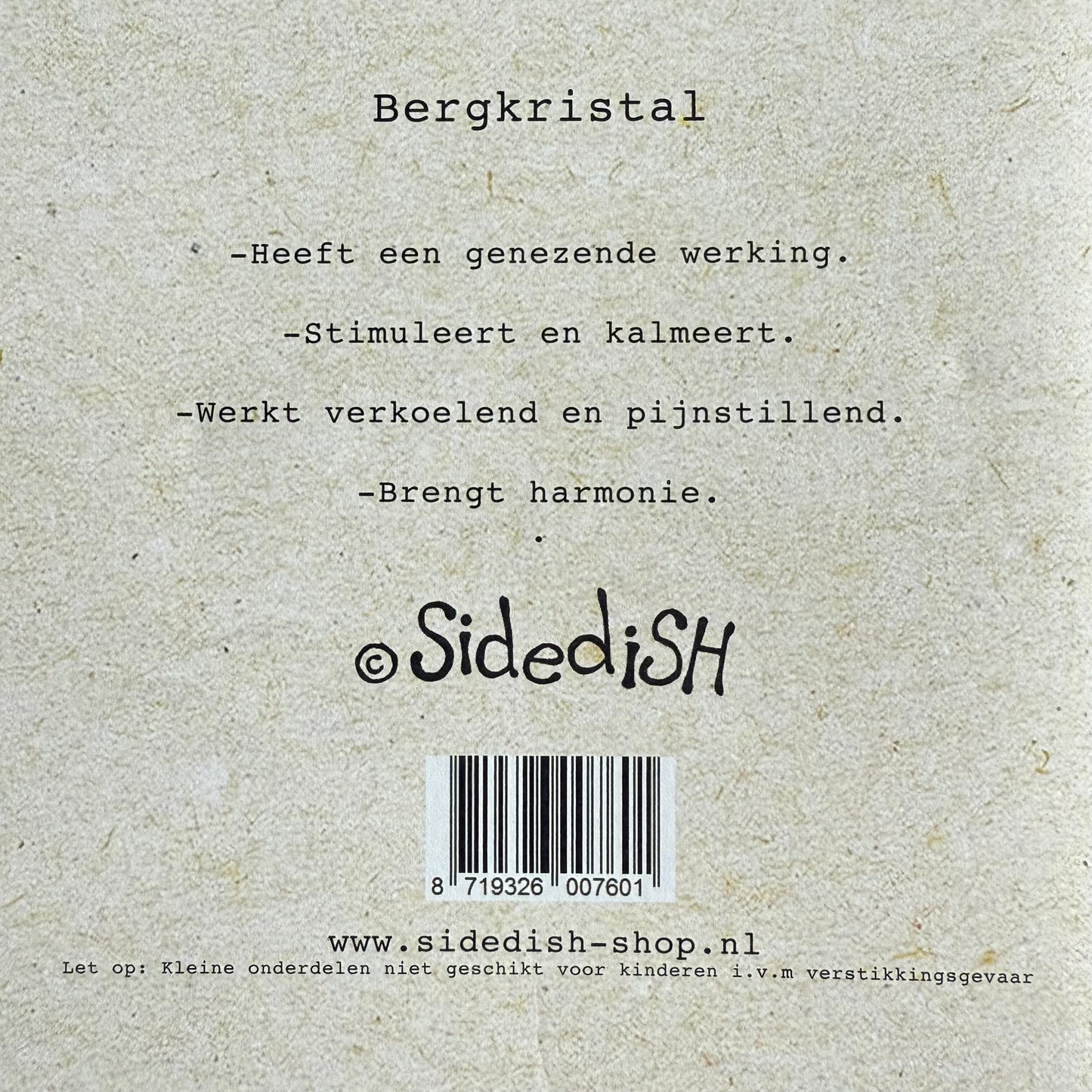 Wenskaart steen voor een lieve vriendin