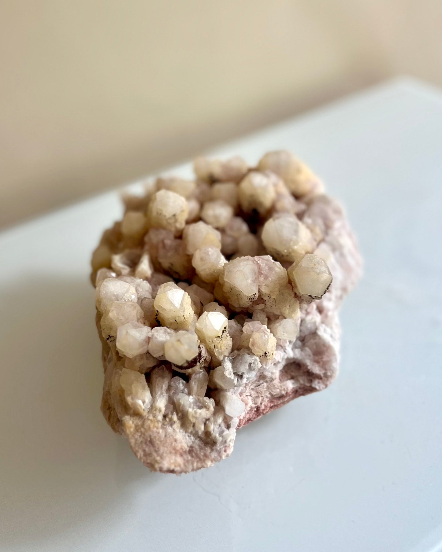 Bergkristal grote cluster uit Madagascar