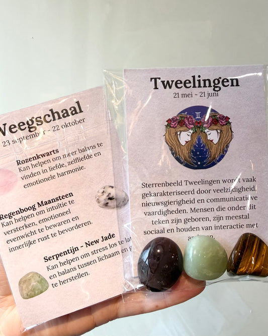 Sterrenbeeld stenensetje