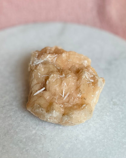 Stilbite with Scolesite