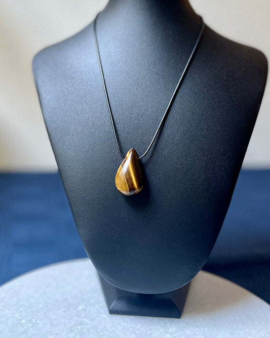 Tiger Eye Drop Pendant