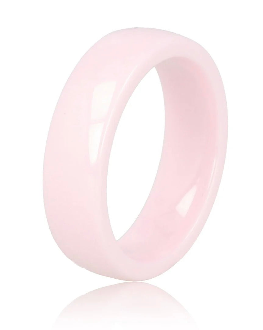 Keramiek ring Roze