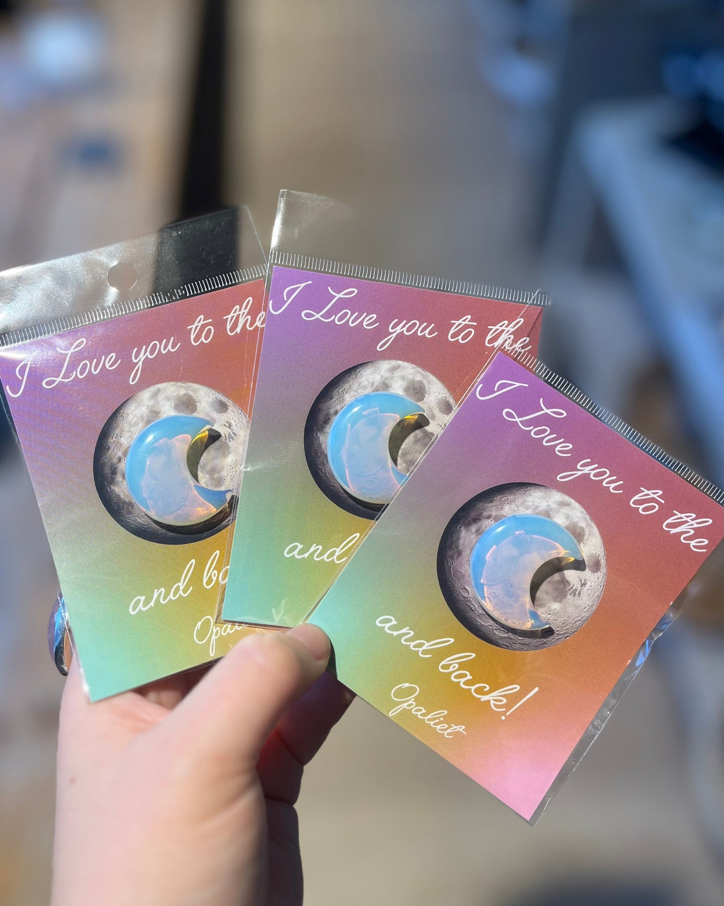 Gift set Moon Rose Quartz