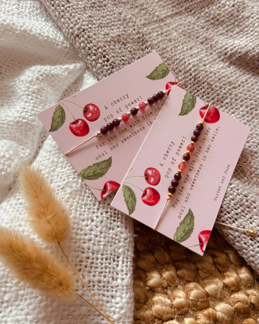 Cherry armbandje