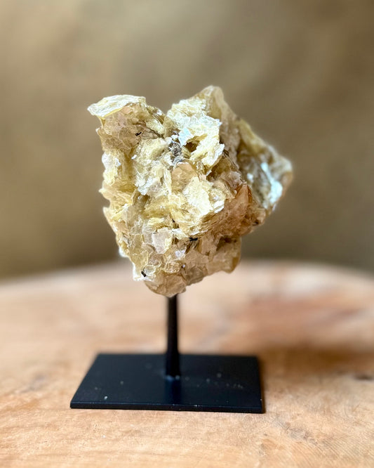Gouden Mica op standaard