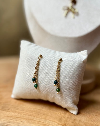 Chains Oorbellen Mosagaat