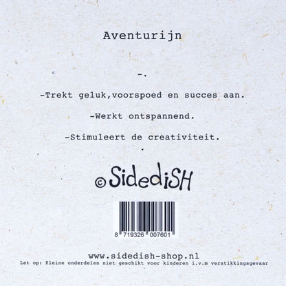 Wenskaart steentje vol geluk
