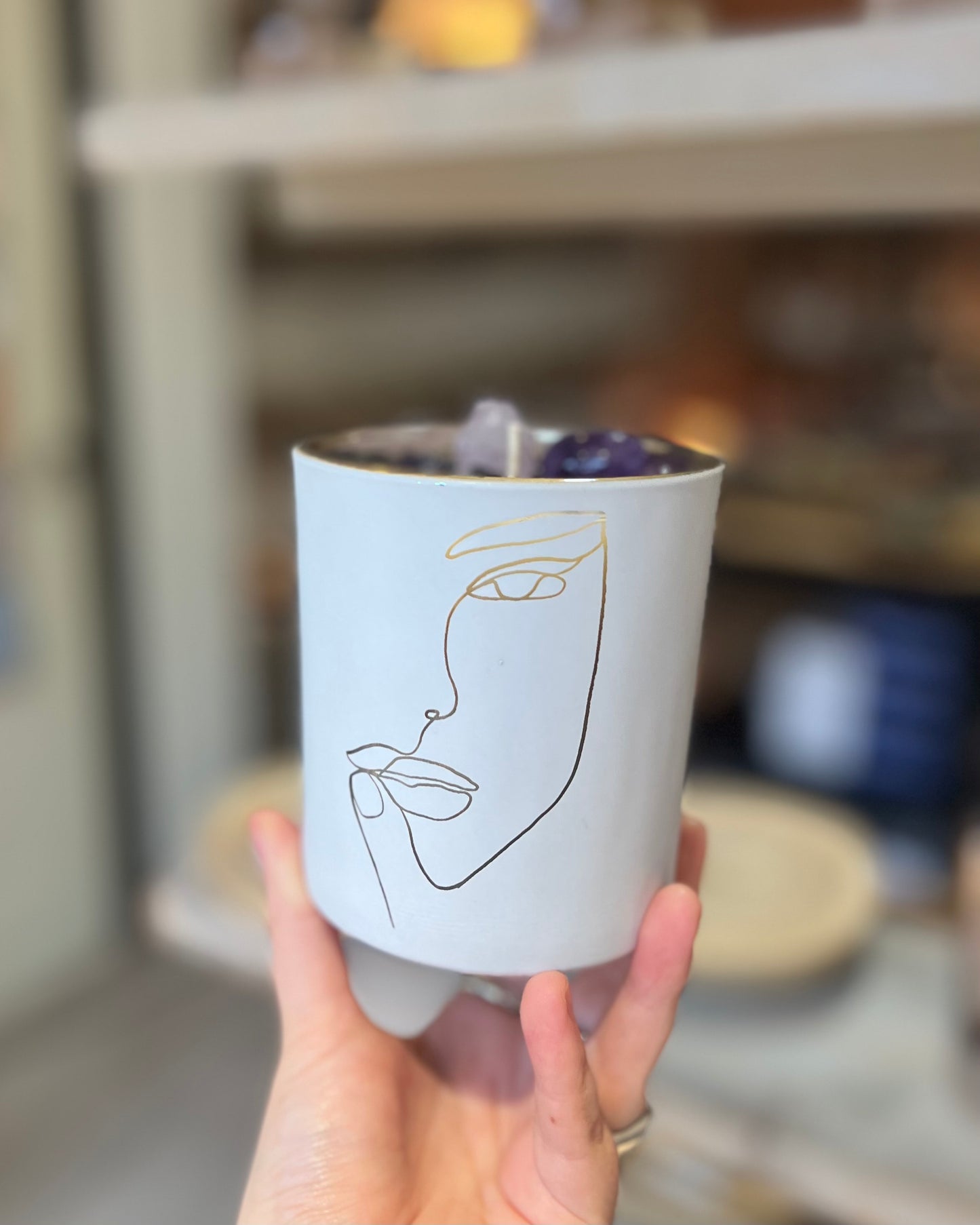 ‘Inner peace’ candle