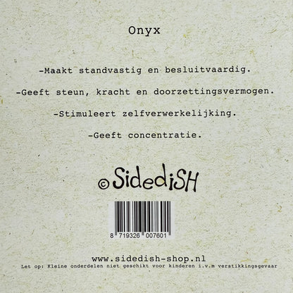 Wenskaart steentje vol krachtige energie