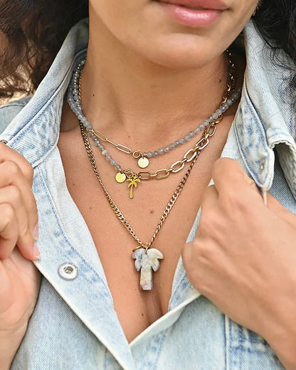 Palmtree ketting