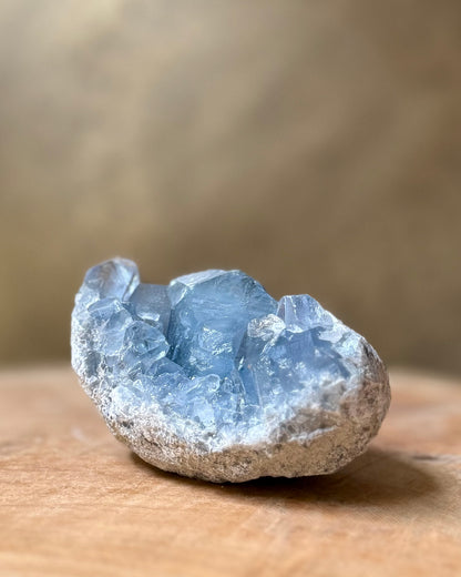 Celestien ruwe geode