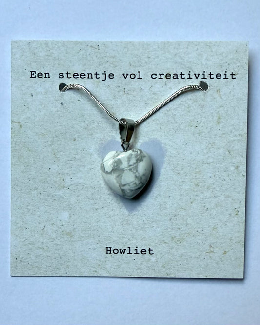 Ketting Steentje vol creativiteit - Howliet