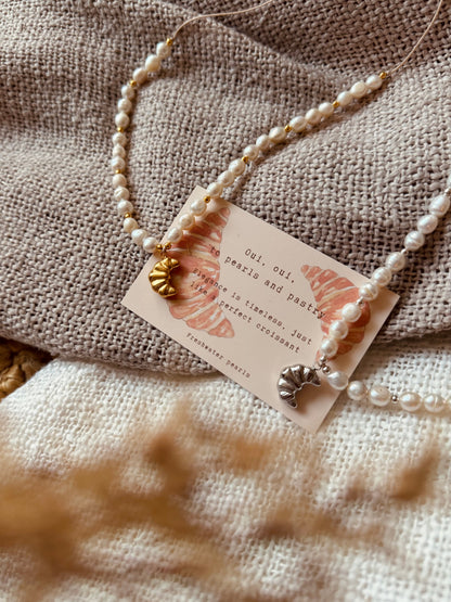 Croissant parelketting