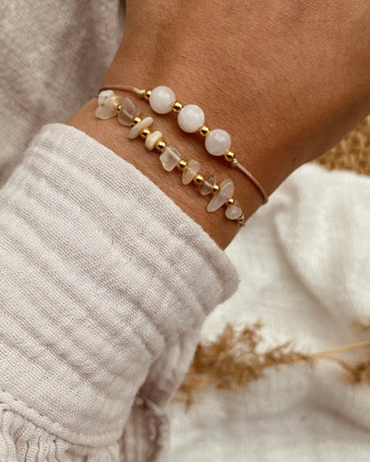 Bracelet set - Moonstone