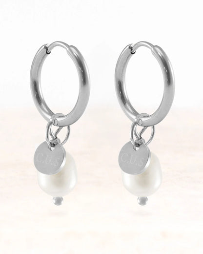 Mare parel oorbellen