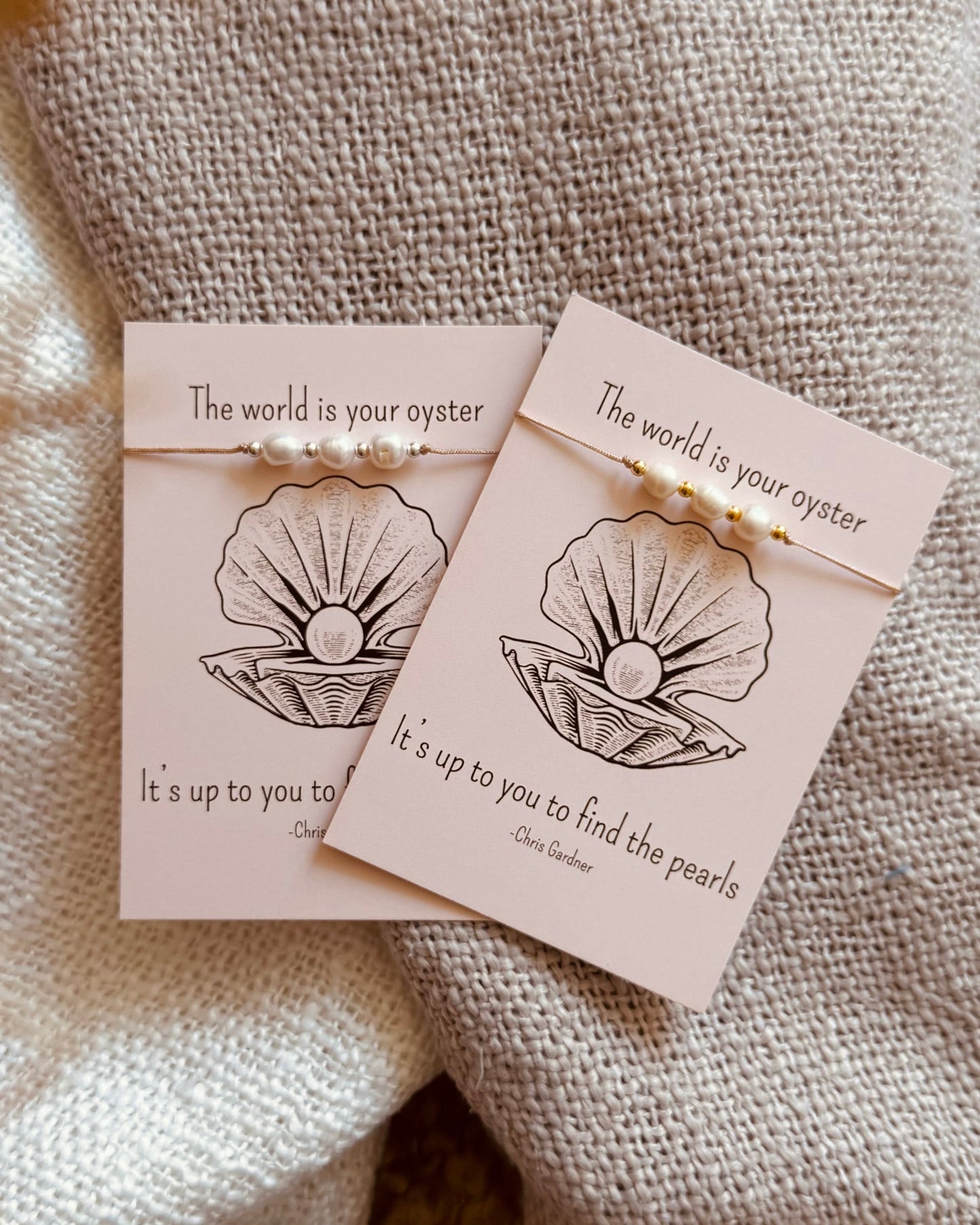 Postcard - The world is your oyster