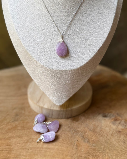 Kunzite pendant