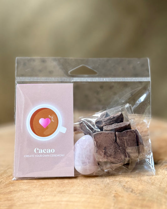 Cacao ceremonie rituele set