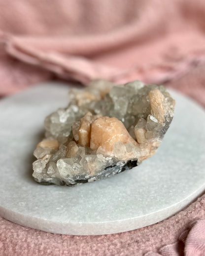 Apophyllite with Stilbite