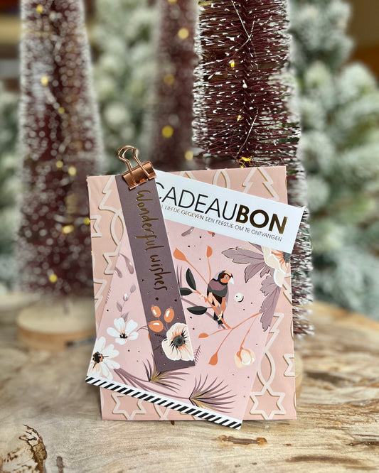 Cadeaubon fysiek Kerst € 10