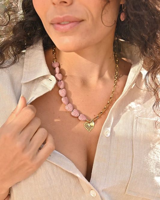 Tussenstuk ketting Lava Love