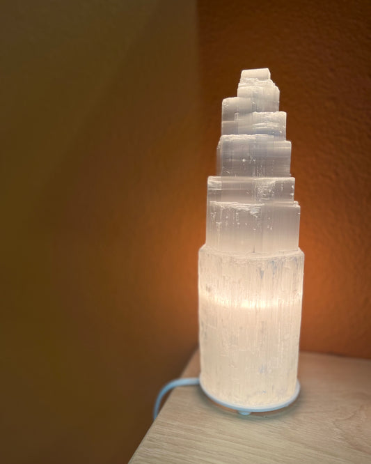 Seleniet lamp middel 25 cm