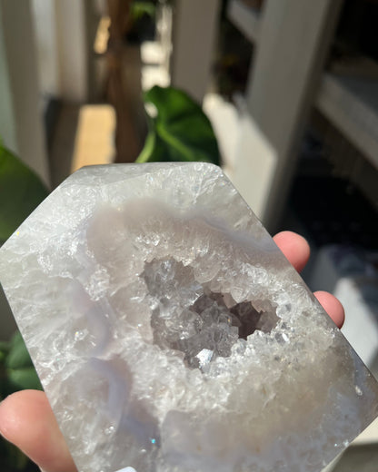 Druzy agate point