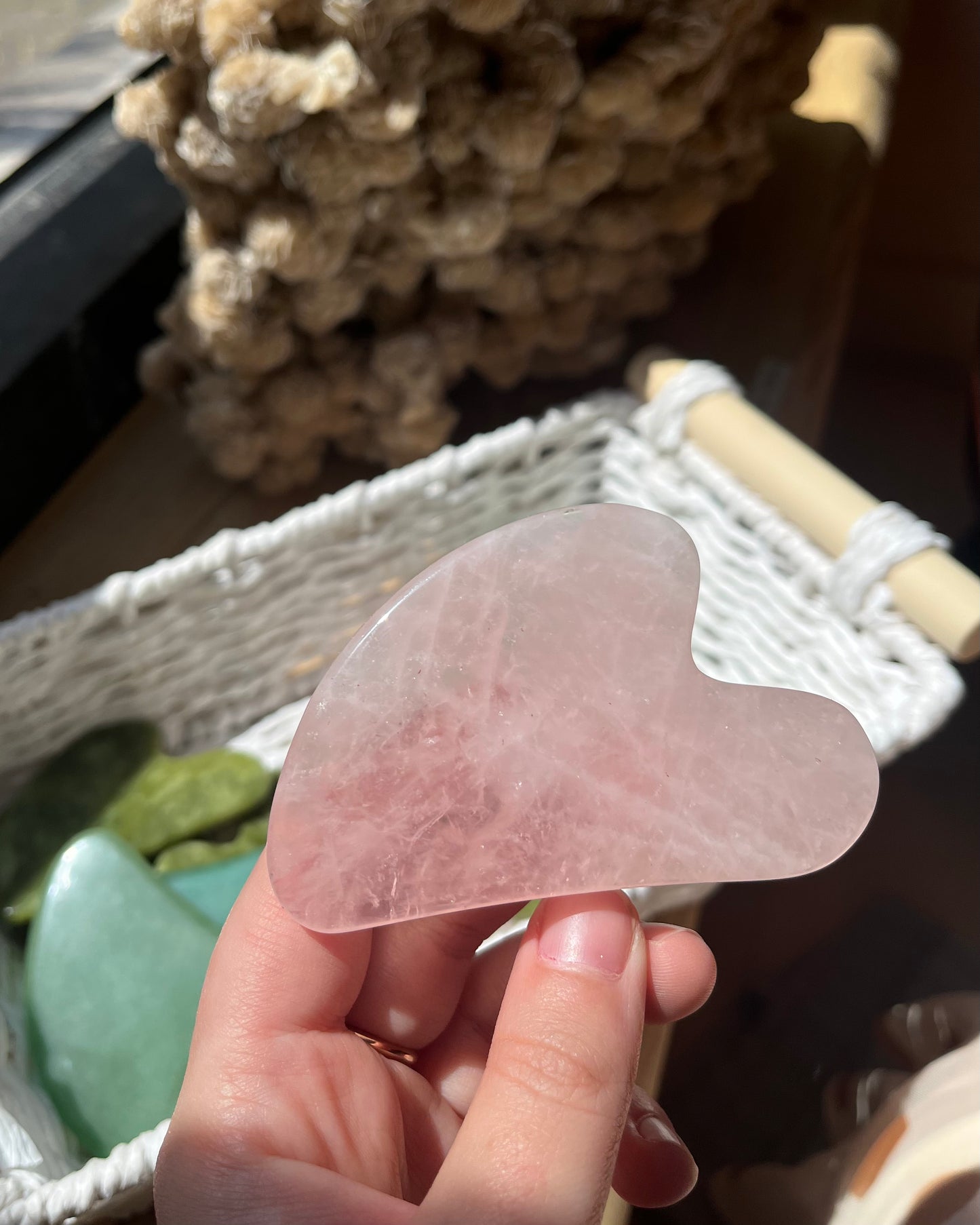 Gua Sha rozekwarts